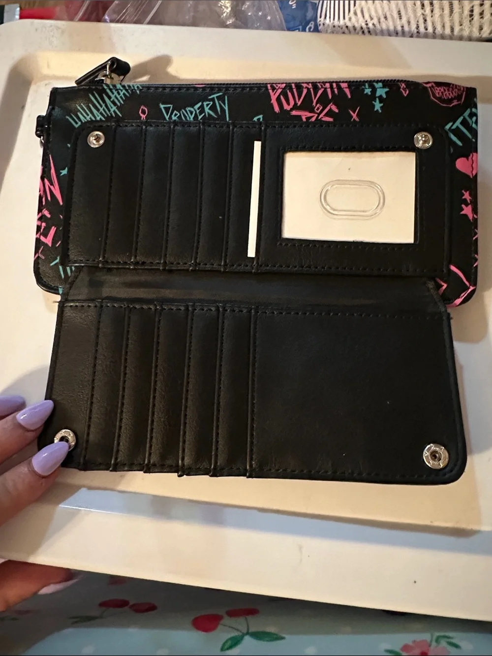 Unbranded black faux
